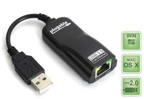 Plugable USB 2.0 to 10 100 Fast Ethernet LAN Wired Network Adapter