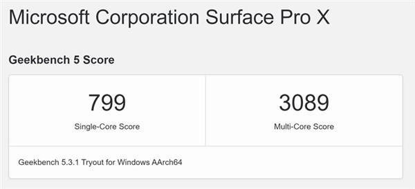 Macbook Air M1 runs Windows 10 faster than Surface Pro X with Snapdragon SQ2