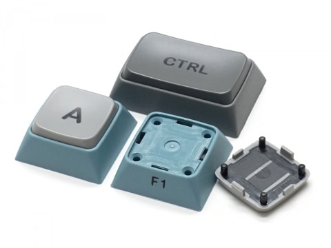 Compact mechanical keyboard