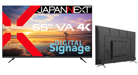 JN-V55UHD-U portable monitor with kickstand and 2k resolution